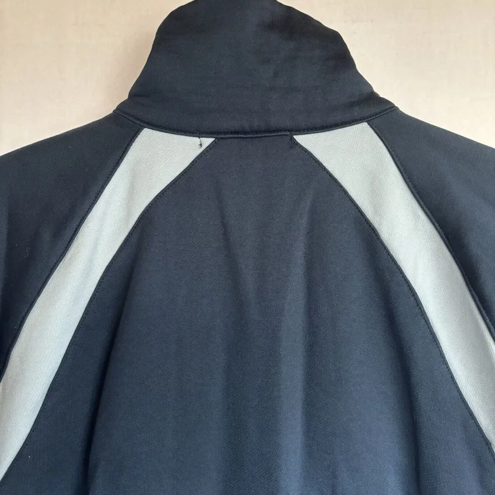 Men's S Small Banana Republic Track Jacket VGUC Full Zip Two-Tone Blue‎